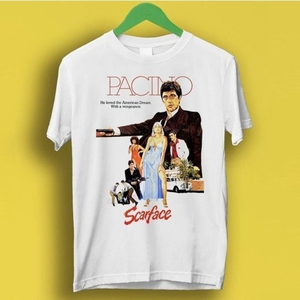 Scarface Al Pacino Meme Graphic T Shirt